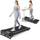 Urevo Spacewalk 3S treadmill + TUCKANO electrically adjustable desk, black In preparation Your Sports Performance