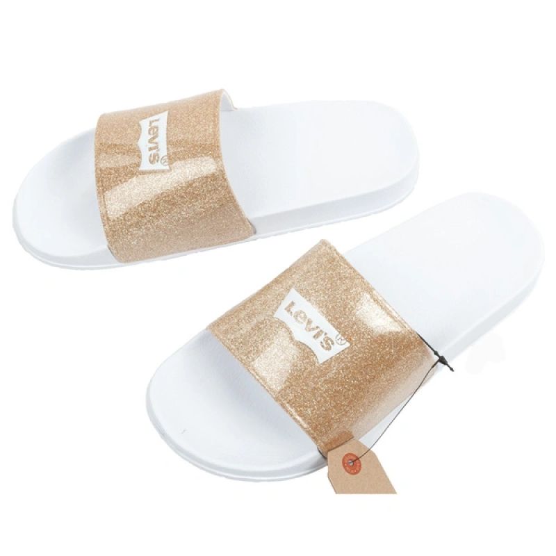 Levi's women's sports slippers comfortable glitter shoes fashionable Levis