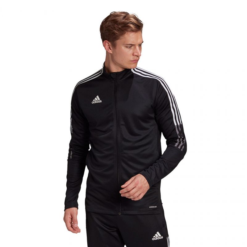 Sweatshirt adidas Tiro 21 Track black M GM7319 Clothing/Football Adidas
