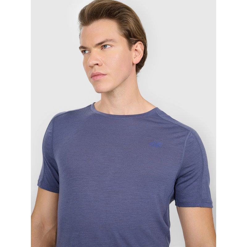 Men's 4F Merino Wool Trekking T-shirt 4FWAW25TFTSM1526-32S 4f