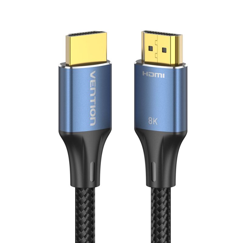 Vention 8K Ultra HD 48Gbps braided HDMI cable, 5m Kable i adaptery/Kable HDMI Your Sports Performance