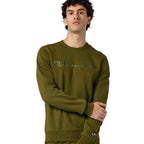 Champion Men's Crewneck Sweatshirt Olive 220272 GS585 Clothing Your Sports Performance