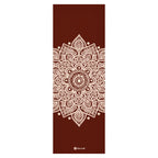 Gaiam Intense Rust Sundial Flower Yoga Mat 5mm 65733 Accessories/Training equipment Your Sports Performance
