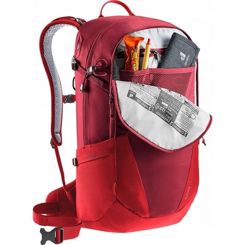 DEUTER Futura 23 Masala-Cherry Hiking Backpack Survival/Torby, plecaki, organizery Your Sports Performance