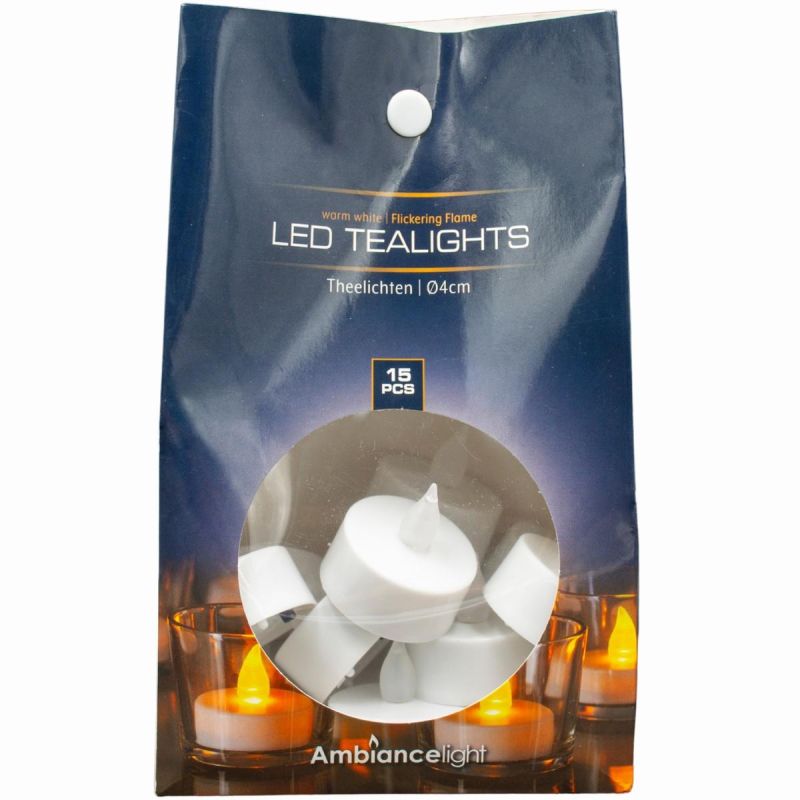 SET OF 15 LED TEA LIGHT CANDLES Home and Garden/Equipment Your Sports Performance
