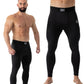 Long black training leggings - CSL - S ODZIEŻ - Leginsy Your Sports Performance