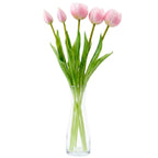 BOUQUET OF 5 PINK PEONY TULIPS 39 CM LIFE-LIKE SPRING DECORATION Home and Garden/Equipment Your Sports Performance