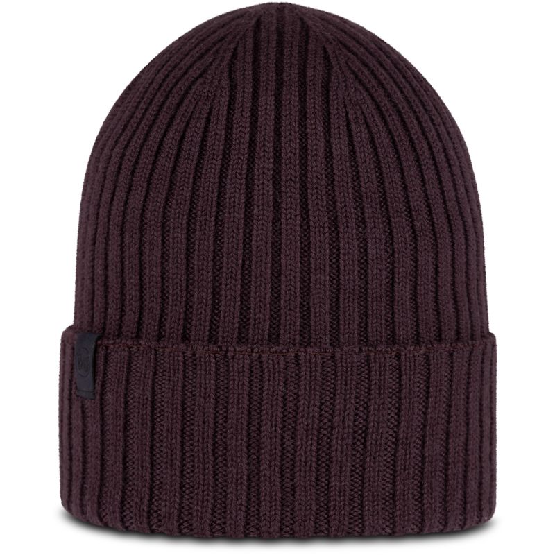 BUFF KNITTED BEANIE NORVAL WINE