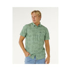 RIP CURL Men's Hypno Micro S/S Shirt Green