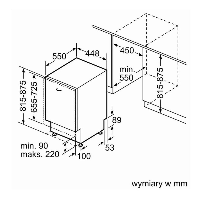 BOSCH SPV4HKX10E built-in dishwasher AGD - Produkty/Zmywarki do zabudowy Your Sports Performance