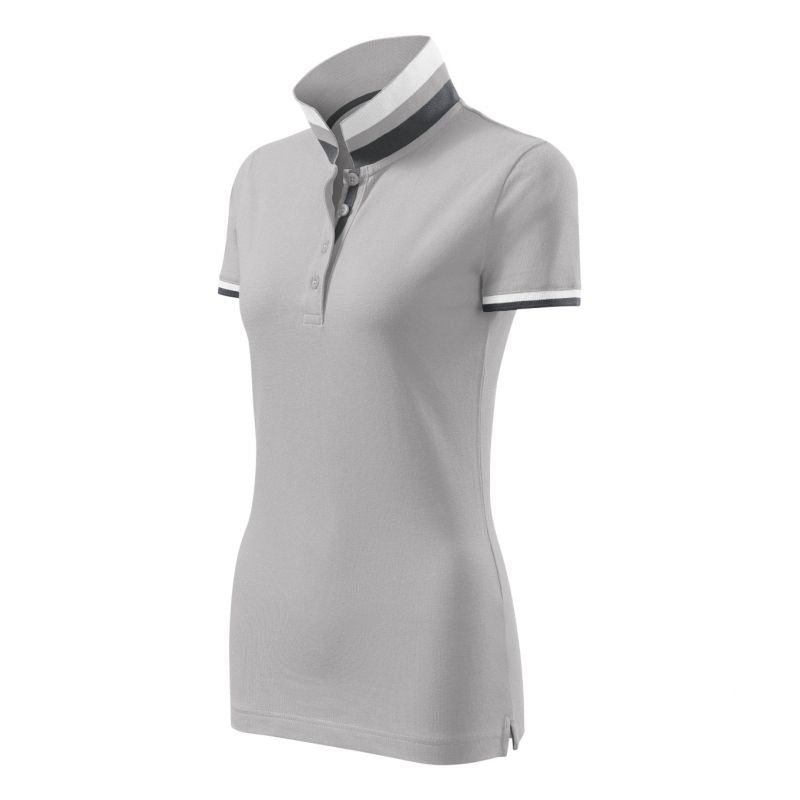Malfini Collar Up W MLI-257A4 silver gray polo shirt Clothing/Lifestyle/T-shirts/Malfini Malfini