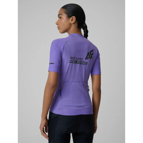 Women's cycling jersey with UPF50+ filter 4F 4FRSS26TFTSF2455-65S 4f