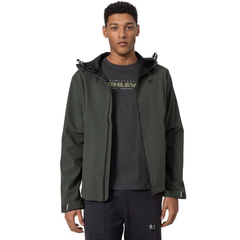 4F softshell jacket M H4Z22 SFM001 44S Clothing/Outdoor 4F