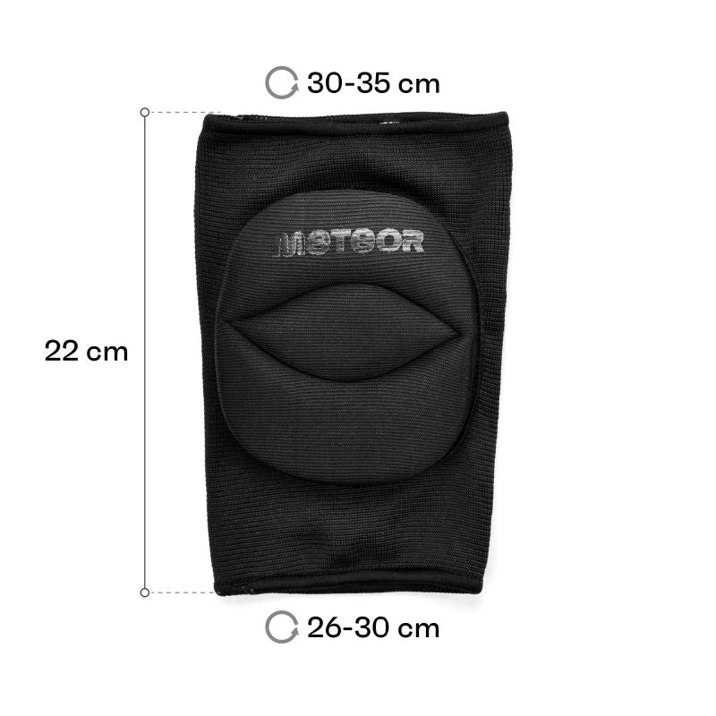 Meteor M volleyball knee pads black In preparation Your Sports Performance