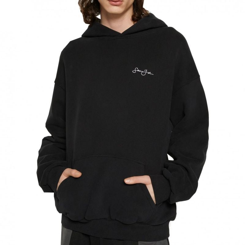 Sean John Script Logo Back Artwork Hoodie M 6021388 Clothing/Lifestyle/Sean John Your Sports Performance