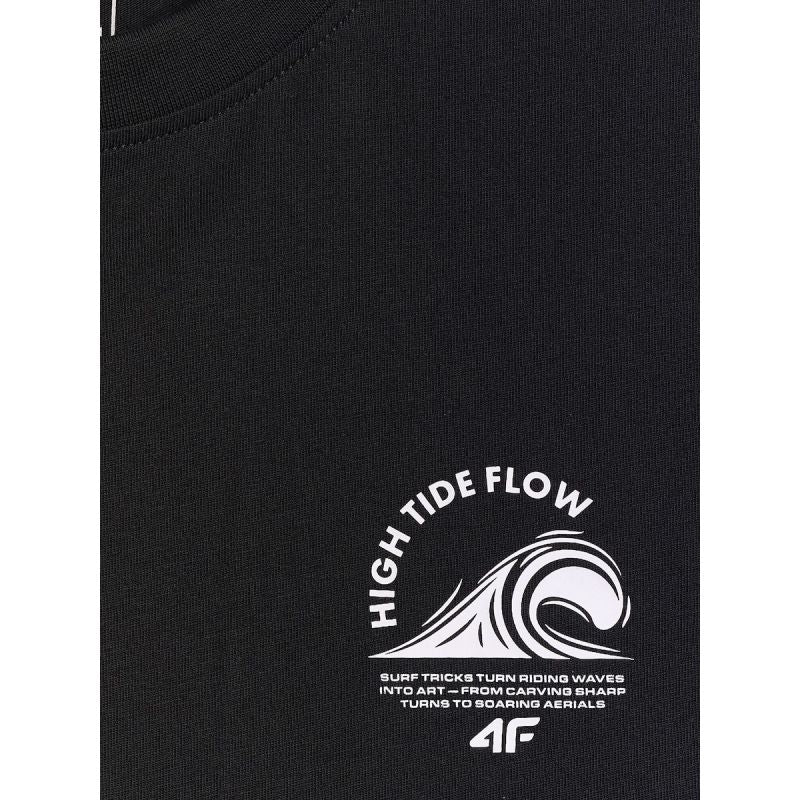 Men's relaxed sleeveless T-shirt with print 4F 4FRSS26TSLEM365-20S 4f