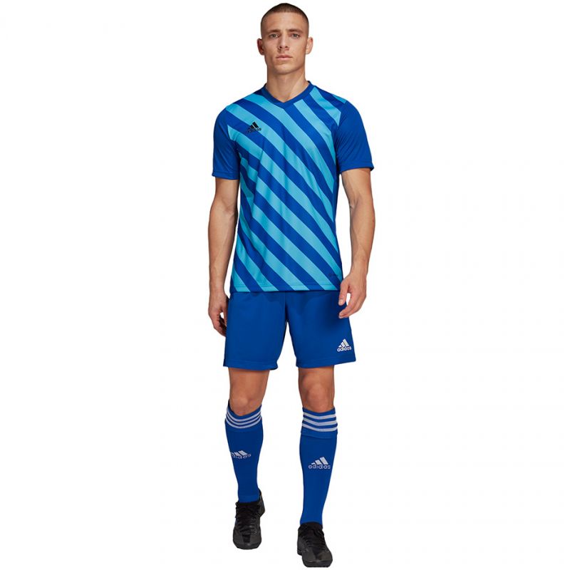 T-shirt adidas Entrada 22 Graphic Jersey M HF0116 Clothing/Football Adidas