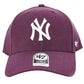 47 Brand New York Yankees MVP Cap B-MVPSP17WBP-PJ Clothing/Running Your Sports Performance