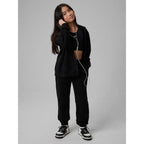 Girls’ Loose-Fit Hooded Sweatshirt 4F 4FJRMM00TSWSF2713-20S