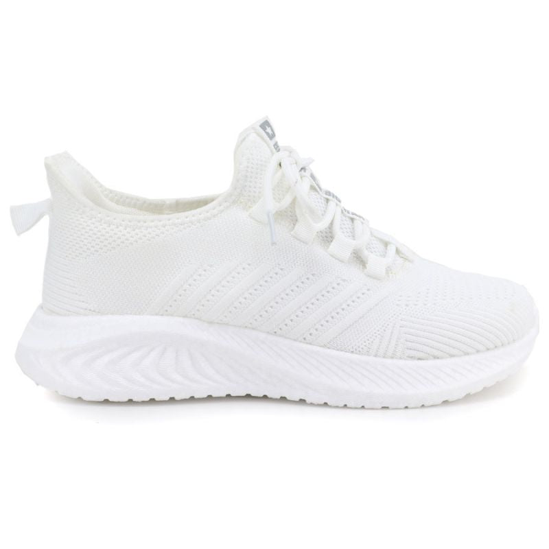 Men's white textile sports shoes Big Star UU174004 Big Star