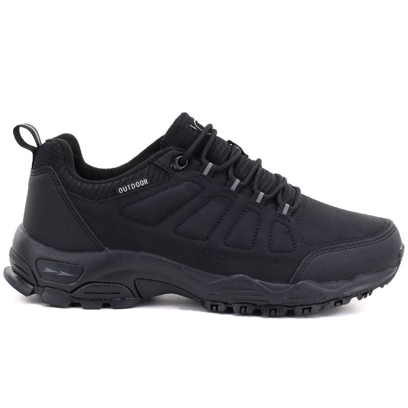 Black trekking sports shoes DK 17113