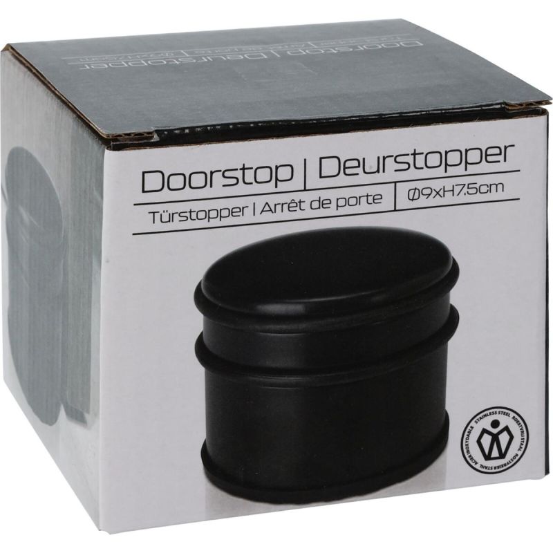 DOOR STOPPER 9CM BLACK Home and Garden/Garden Your Sports Performance
