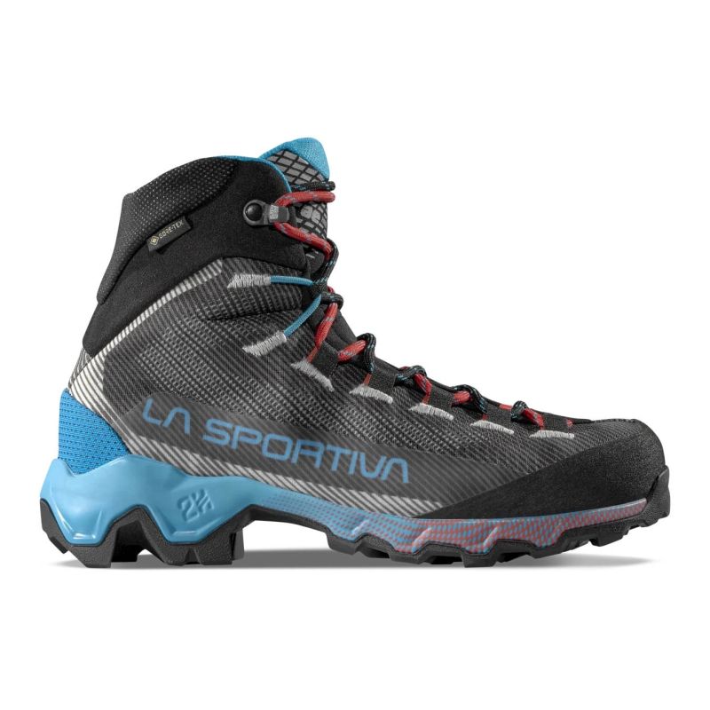 La Sportiva Aequilibrium Hike GTX ZFHS137G00B14 Carbon/Tropic Blue In preparation Your Sports Performance
