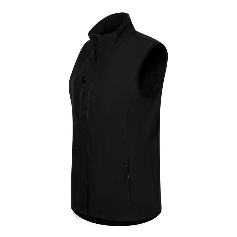Women's Trail Softshell Vest (Black) Malfini