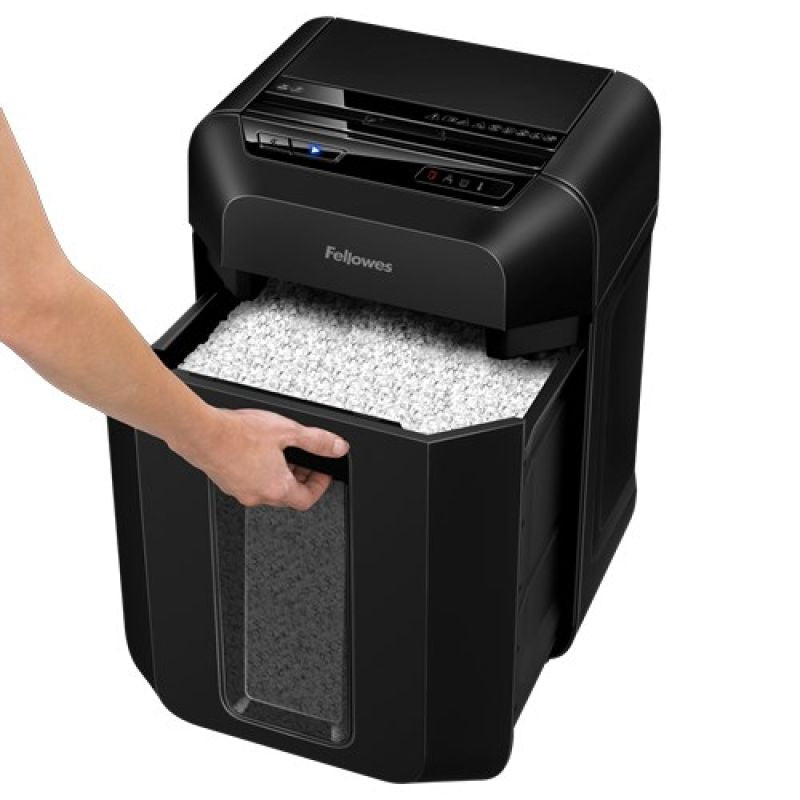 Fellowes AutoMAX 90M Mini-Cut Shredder Black Urządzenia biurowe/Niszczarki Your Sports Performance