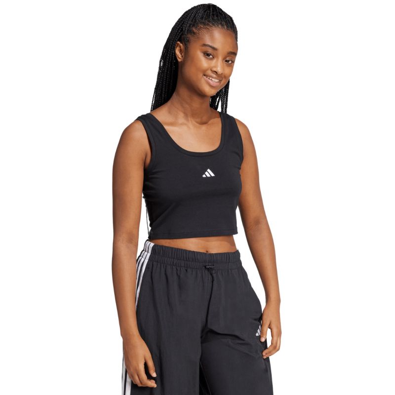 adidas Essentials Small Logo Cotton T-shirt W JE1321 Clothing/Lifestyle/T-shirts Adidas