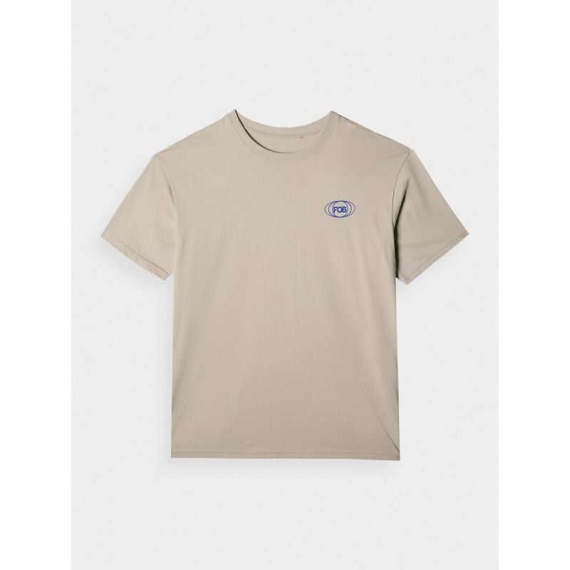 Men's oversized printed T-shirt 4F 4FRSS24TTSHM2535-83S *Kategoria tymczasowa Your Sports Performance