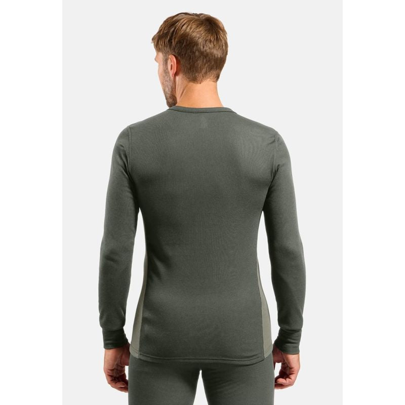 Thermal underwear - Odlo Set ACTIVE WARM Special Set size M Dark Gray Odzież militarna/Bielizna termoaktywna Your Sports Performance