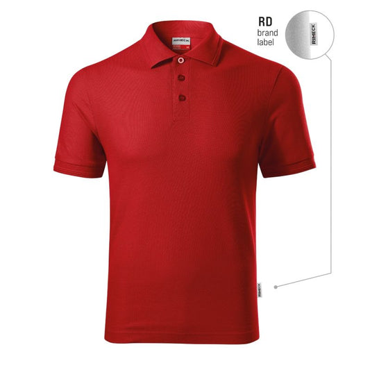 Men's Reserve polo shirt (red (brand label)) In preparation Your Sports Performance