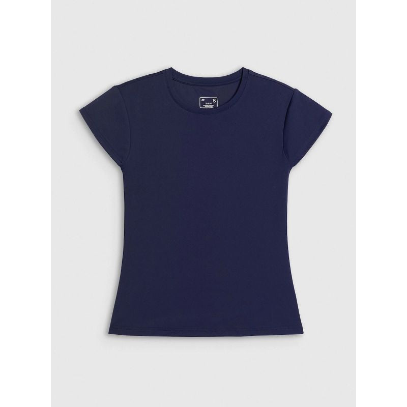 Women's slim plain T-shirt 4F 4FRSS26TTSHF4520-31S