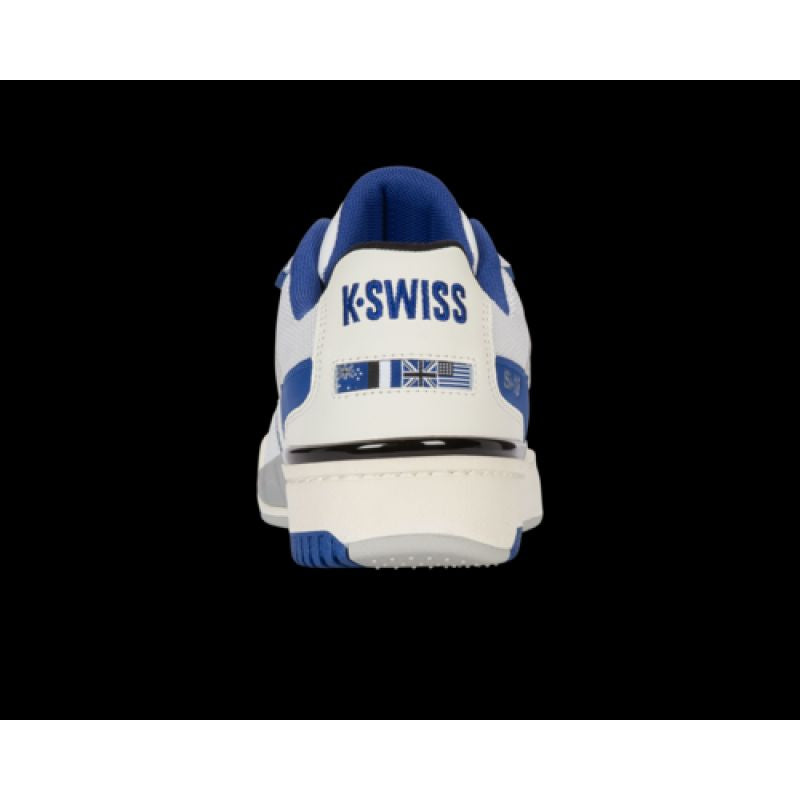 Men's sneakers K-Swiss SI-18 RIVAL WHITE/BLUE QUARTZ/BLACK-M (08531-125-M) In preparation Your Sports Performance