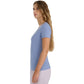 Women's T-shirt 4F F2969 denim 4FWAW25TTSHF2969 32S In preparation Your Sports Performance