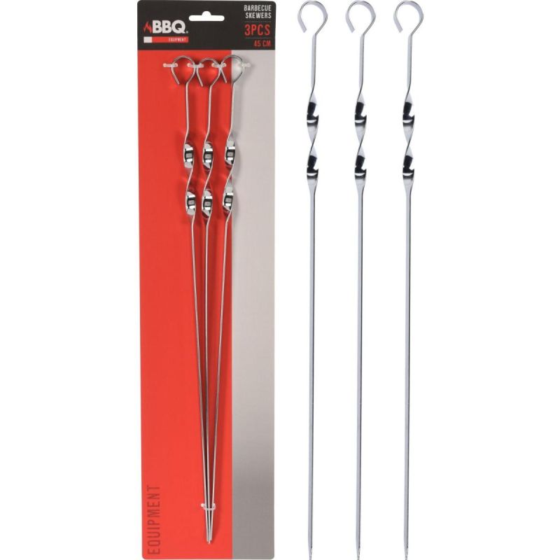 SKEWER FOR SHASHLIK 3 PCS. LENGTH 45 CM Home and Garden/Garden Your Sports Performance