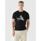 Men's regular printed T-shirt 4F 4FRAW24TTSHM2301-20S *Kategoria tymczasowa Your Sports Performance