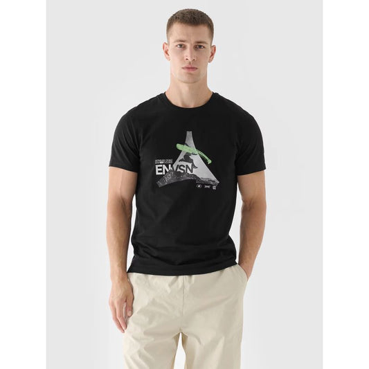 Men's regular printed T-shirt 4F 4FRAW24TTSHM2301-20S *Kategoria tymczasowa Your Sports Performance