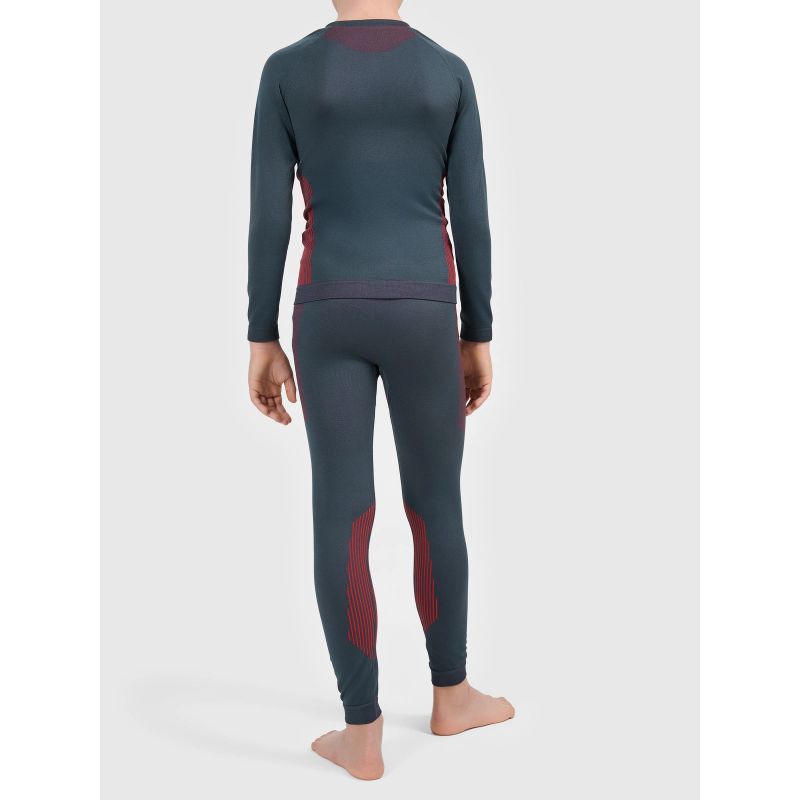 Boy's seamless ski underwear set 4F 4FJWAW26USEAM295-23S