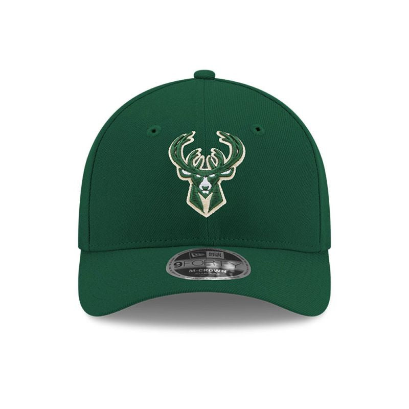 New Era 9FORTY Milwaukee Bucks NBA Team M-Crown Dark Green Snapback Cap - 60755461 Odzież/Czapki/Czapki z daszkiem Your Sports Performance