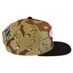 Mitchell & Ness NBA New Orleans Pelicans Choco Camo Cap - HHSS1101-NOPYYPPPCAMO Odzież/Czapki/Czapki z daszkiem Your Sports Performance