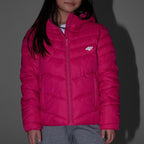 Jacket for girls 4F F0739 fuchsia 4FJWSS26TDJAF0739 55S