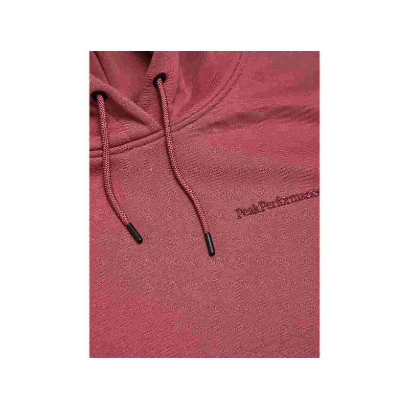 Women's PEAK PERFORMANCE W Original Small Logo Hoodie Red