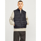 Jack&Jones men's vest JJESPRINT BODYWARMER COLLAR NOOS 12258457 BLACK/SOLID To be categorized Your Sports Performance