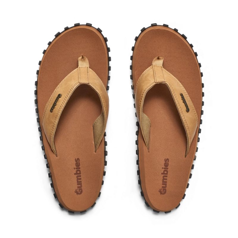 Flip-flops Gumbies Vegovert Flip-Flops Unisex Tan M GU-FFVEG128 Footwear/Outdoor/Gumbies Your Sports Performance