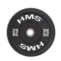 HMS BLACK BUMPER Olympic plate 25 kg BBR25 Accessories/Training equipment Your Sports Performance