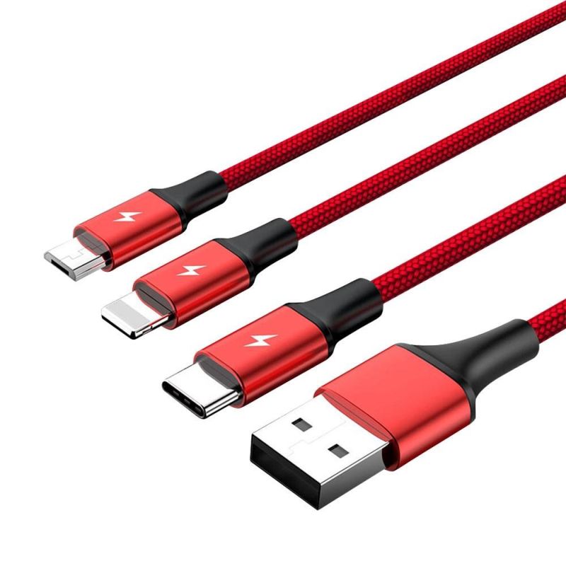 UNITEK USB 3IN1CHARGING CABLE (C, LIGHTNING, MUSB) In preparation Your Sports Performance