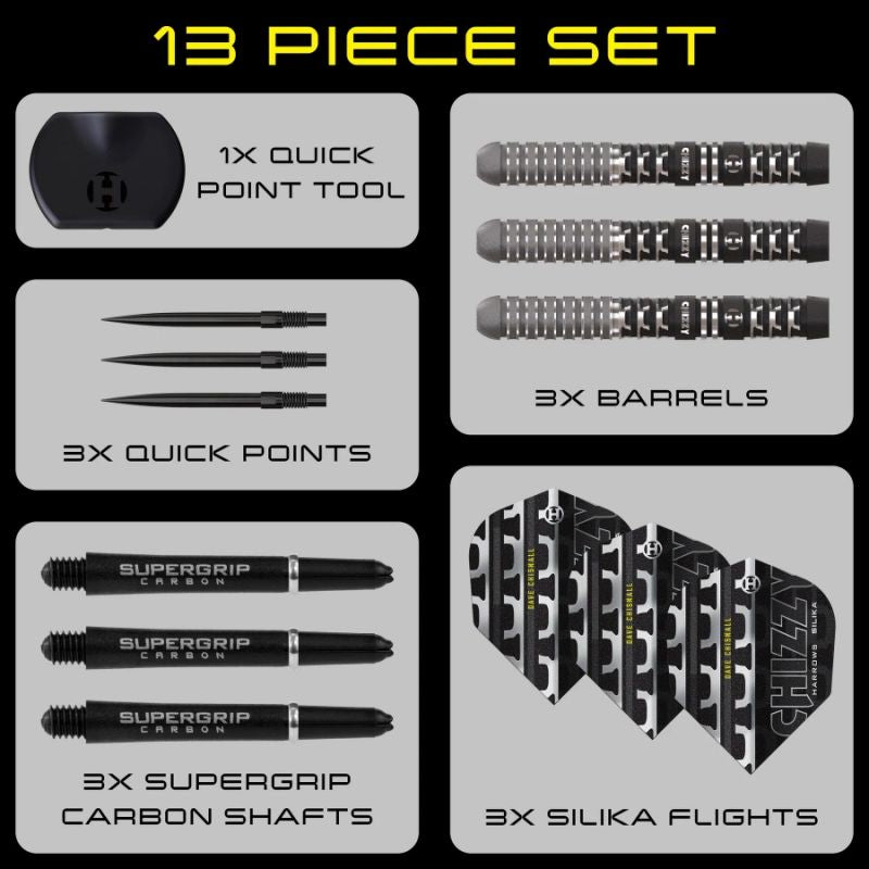Harrows CHIZZY SERIES 4 90% steeltip darts In preparation Your Sports Performance
