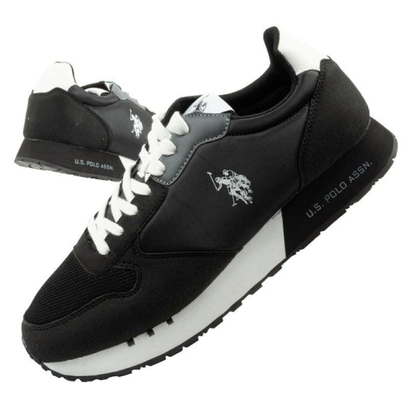 US Polo Assn sports shoes sneakers men's fashionable comfortable black Your Sports Performance